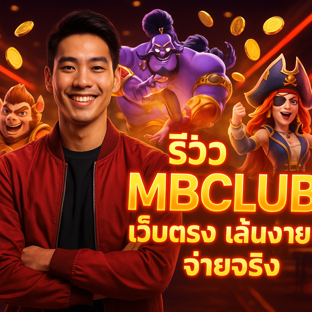 รีวิว MBCLUB เว็บตรง เล่นง่าย จ่ายจริง