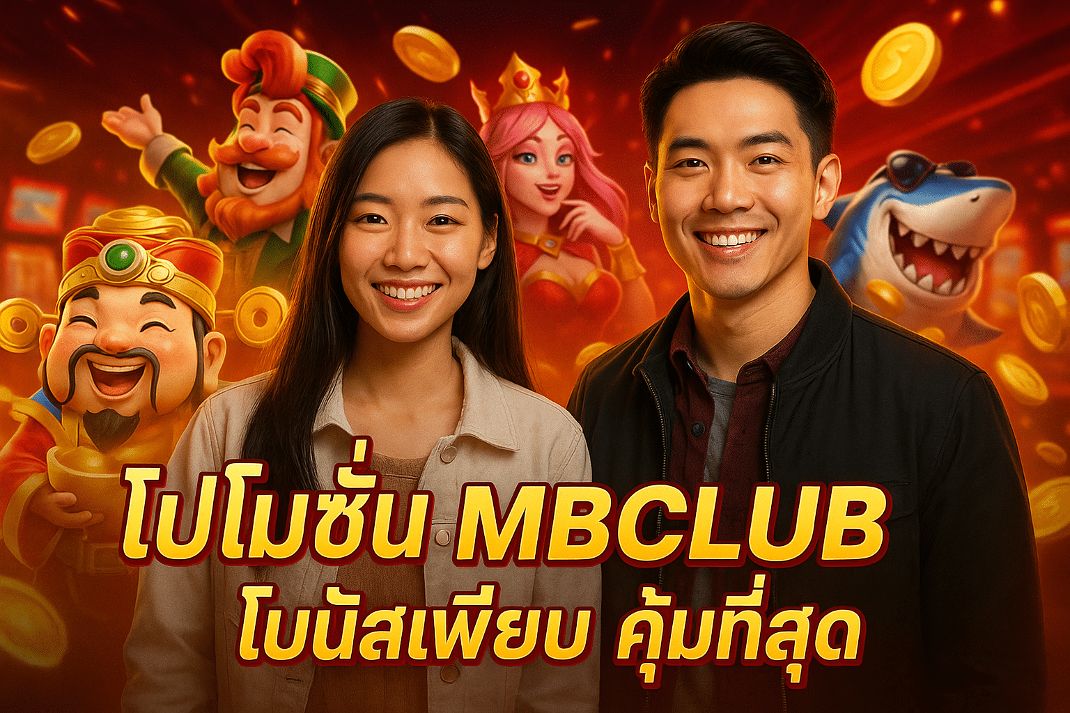 โปรโมชั่น MBCLUB โบนัสเพียบ คุ้มที่สุด