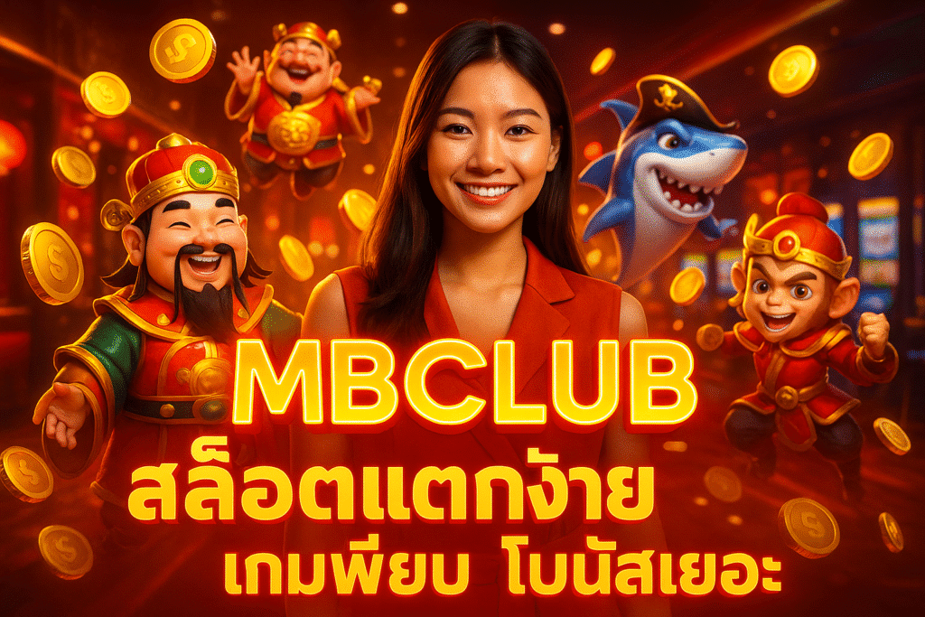 MBCLUB สล็อตแตกง่าย เกมเพียบ โบนัสเยอะ